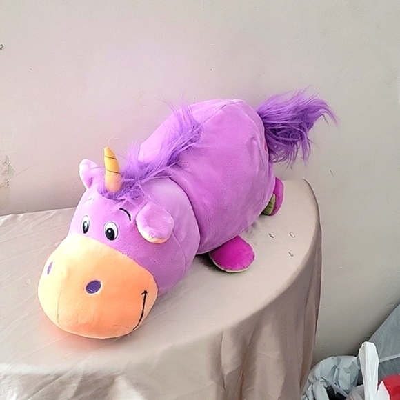 FlipaZoo Unicorn/Dragon Plush 18" - Picture 3 of 7